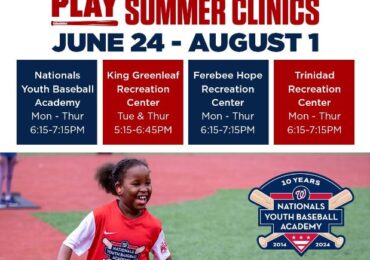 Nats For Good Is Providing Free Youth Clinics Along With Meals